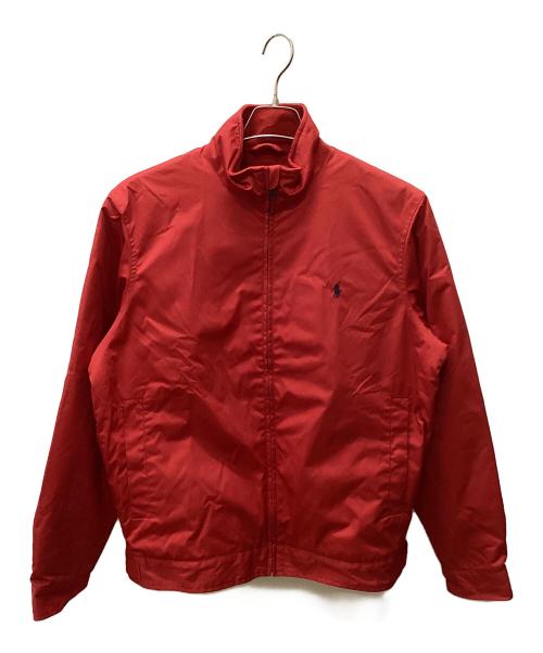 POLO RALPH LAUREN（ポロ・ラルフローレン）POLO RALPH LAUREN (ポロ・ラルフローレン) 裏地フリースジャケット レッド サイズ:Mの古着・服飾アイテム