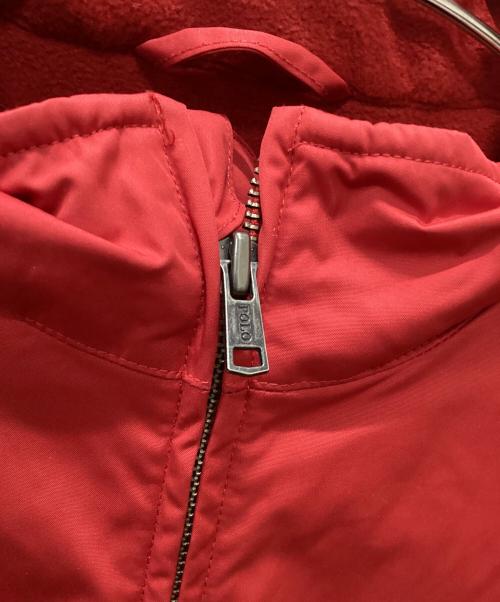 POLO RALPH LAUREN（ポロ・ラルフローレン）POLO RALPH LAUREN (ポロ・ラルフローレン) 裏地フリースジャケット レッド サイズ:Mの古着・服飾アイテム