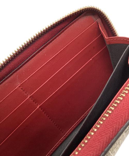 GUCCI（グッチ）GUCCI (グッチ) 長財布 ブラウンの古着・服飾アイテム