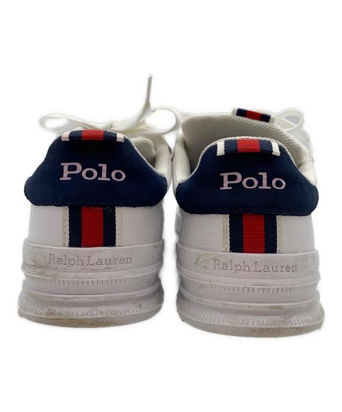 POLO RALPH LAUREN（ポロ・ラルフローレン）POLO RALPH LAUREN (ポロ・ラルフローレン) POLO RALPH LAUREN スニーカー ホワイト サイズ:7.5の古着・服飾アイテム