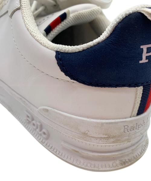 POLO RALPH LAUREN（ポロ・ラルフローレン）POLO RALPH LAUREN (ポロ・ラルフローレン) POLO RALPH LAUREN スニーカー ホワイト サイズ:7.5の古着・服飾アイテム
