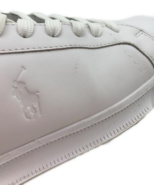 POLO RALPH LAUREN（ポロ・ラルフローレン）POLO RALPH LAUREN (ポロ・ラルフローレン) POLO RALPH LAUREN スニーカー ホワイト サイズ:7.5の古着・服飾アイテム