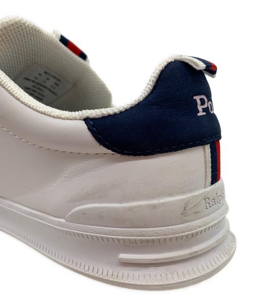 POLO RALPH LAUREN（ポロ・ラルフローレン）POLO RALPH LAUREN (ポロ・ラルフローレン) POLO RALPH LAUREN スニーカー ホワイト サイズ:7.5の古着・服飾アイテム