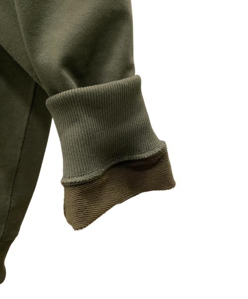 THE NORTH FACE（ザ ノース フェイス）THE NORTH FACE (ザ ノース フェイス) ヘザースウェットフルジップフーディ オリーブ サイズ:Mの古着・服飾アイテム