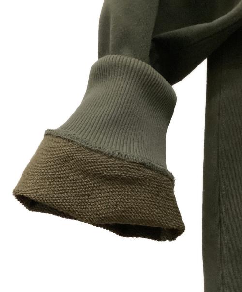 THE NORTH FACE（ザ ノース フェイス）THE NORTH FACE (ザ ノース フェイス) ヘザースウェットフルジップフーディ オリーブ サイズ:Mの古着・服飾アイテム