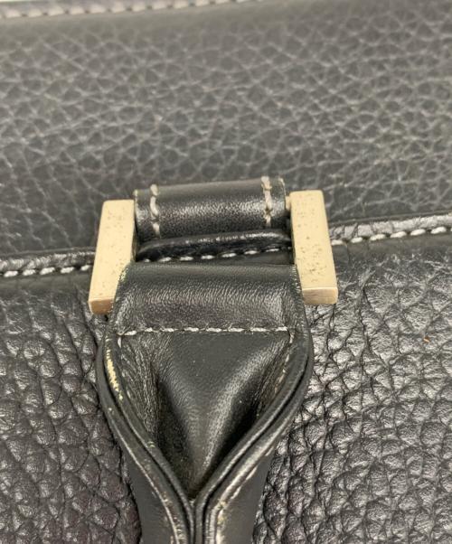 BURBERRY（バーバリー）BURBERRY (バーバリー) レザーブリーフケース ブラックの古着・服飾アイテム