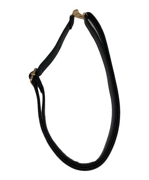 BLUE LABEL CRESTBRIDGE（ブルーレーベルクレストブリッジ）BLUE LABEL CRESTBRIDGE (ブルーレーベルクレストブリッジ) 巾着ショルダーバッグ ブラックの古着・服飾アイテム