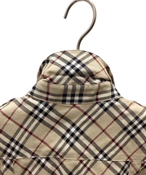 BURBERRY BLUE LABEL（バーバリー ブルー レーベル）BURBERRY BLUE LABEL (バーバリー ブルー レーベル) ポロシャツ ベージュ サイズ:36の古着・服飾アイテム