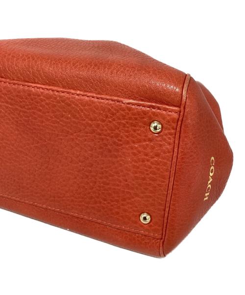 COACH（コーチ）COACH (コーチ) 2WAYレザーバッグ ブラウンの古着・服飾アイテム