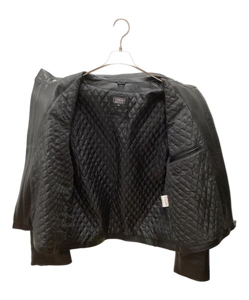 HORN WORKS（ホーンワークス）HORN WORKS (ホーンワークス) HORN WORKS レザージャケット ブラック サイズ:5Lの古着・服飾アイテム