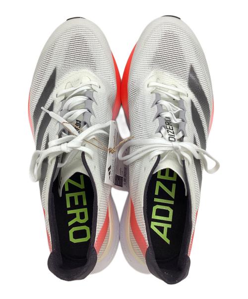 adidas（アディダス）adidas (アディダス) ADIZERO BOSTON 12 M ホワイト サイズ:26cm 未使用品の古着・服飾アイテム