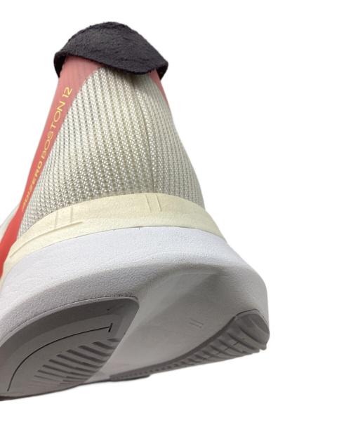 adidas（アディダス）adidas (アディダス) ADIZERO BOSTON 12 M ホワイト サイズ:26cm 未使用品の古着・服飾アイテム