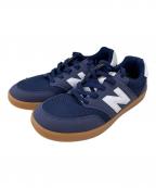 NEW BALANCEニューバランス）の古着「ローカットスニーカー」｜ネイビー