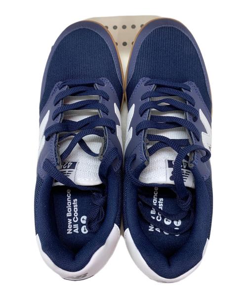 NEW BALANCE（ニューバランス）NEW BALANCE (ニューバランス) ローカットスニーカー ネイビー サイズ:27ｃｍの古着・服飾アイテム