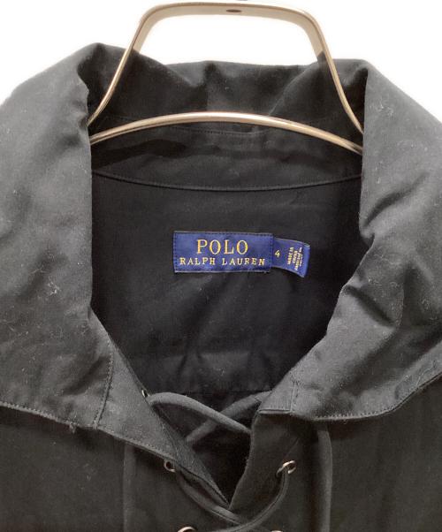 POLO RALPH LAUREN（ポロ・ラルフローレン）POLO RALPH LAUREN (ポロ・ラルフローレン) レースネック ブラック サイズ:4の古着・服飾アイテム