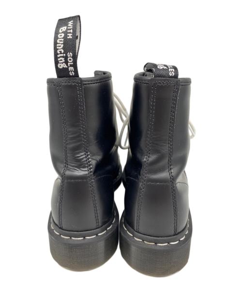 Dr.Martens（ドクターマーチン）Dr.Martens (ドクターマーチン) ホワイトステッチ8ホールブーツ ブラック サイズ:27cmの古着・服飾アイテム