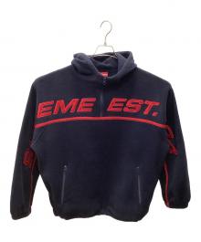 SUPREME（シュプリーム）の古着「Harf Zip Hooded Sweatshirt」｜ネイビー