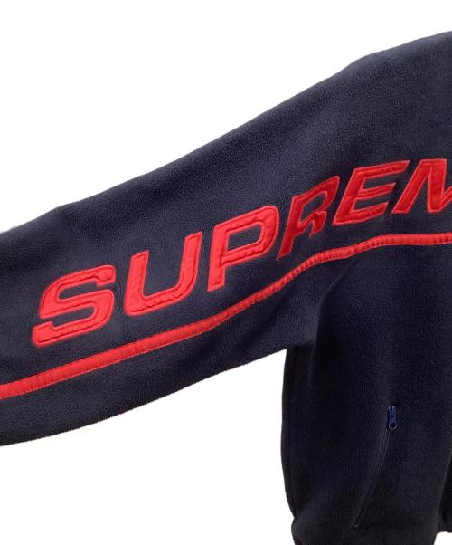 SUPREME（シュプリーム）Supreme (シュプリーム) Harf Zip Hooded Sweatshirt ネイビー サイズ:Largeの古着・服飾アイテム