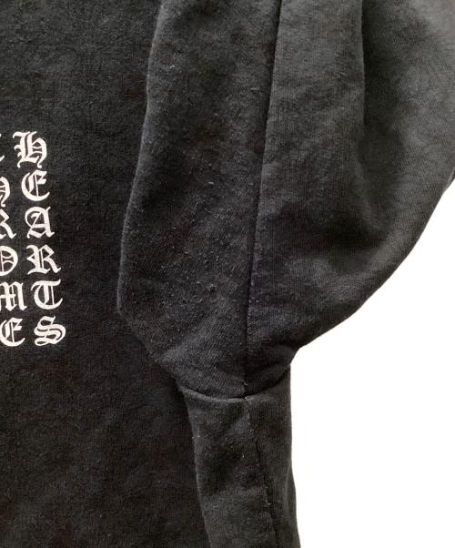 CHROME HEARTS（クロムハーツ）CHROME HEARTS (クロムハーツ) CHプラス総柄ダガージップパーカー ブラック サイズ:Mの古着・服飾アイテム