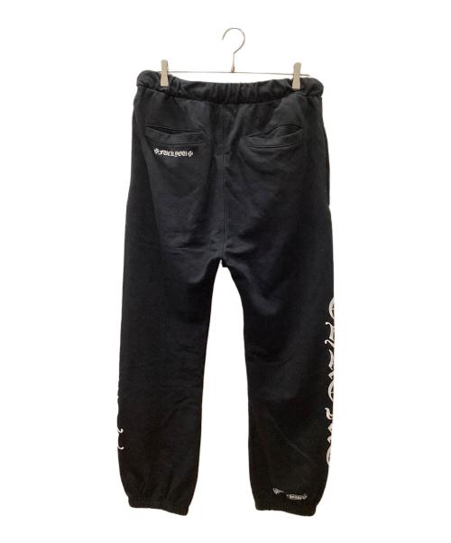 CHROME HEARTS（クロムハーツ）CHROME HEARTS (クロムハーツ) CHプラス総柄ホースシュースウェットパンツ ブラック サイズ:Mの古着・服飾アイテム