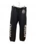 CHROME HEARTS（クロムハーツ）の古着「CHプラス総柄ホースシュースウェットパンツ」｜ブラック