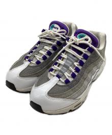 NIKE（ナイキ）の古着「Air Max 95 "Grape Snakeskin"」｜グレー×パープル