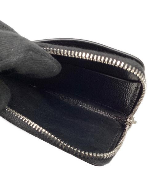 Saint Laurent Paris（サンローランパリ）Saint Laurent Paris (サンローランパリ) イーストウェストジップウォレット ブラックの古着・服飾アイテム