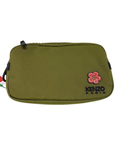 KENZO（ケンゾー）KENZO (ケンゾー) ベルトバック カーキの古着・服飾アイテム