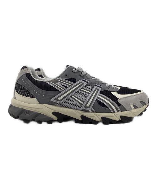 asics（アシックス）asics (アシックス) スニーカー ブラック×グレー サイズ:28cmの古着・服飾アイテム