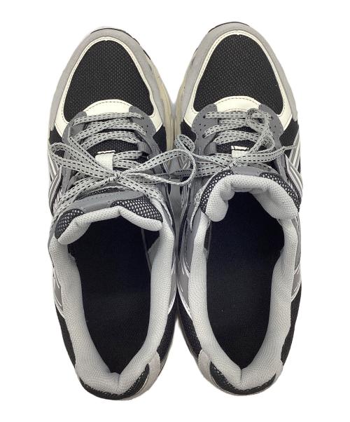 asics（アシックス）asics (アシックス) スニーカー ブラック×グレー サイズ:28cmの古着・服飾アイテム