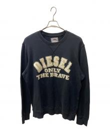 DIESEL（ディーゼル）の古着「スウェット」｜ブラック