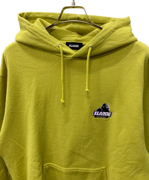 X-LARGE（エクストララージ）X-LARGE (エクストララージ) プルオーバーパーカー イエロー サイズ:Lの古着・服飾アイテム