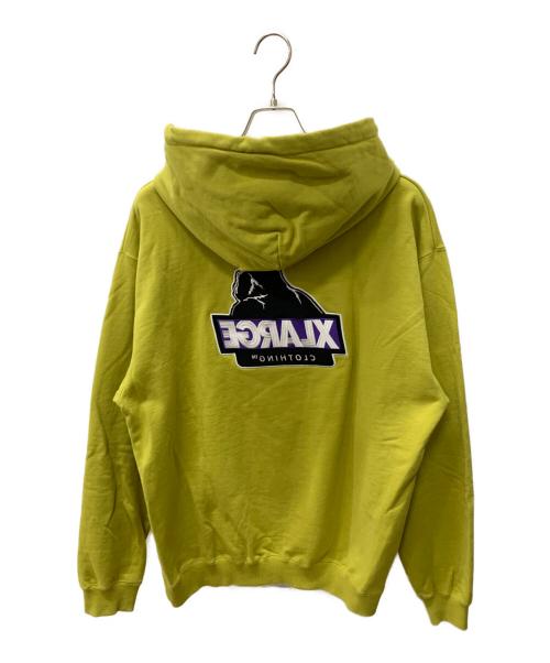 X-LARGE（エクストララージ）X-LARGE (エクストララージ) プルオーバーパーカー イエロー サイズ:Lの古着・服飾アイテム