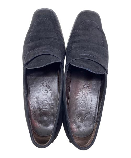 TOD'S（トッズ）TOD'S (トッズ) コインローファー ブラック サイズ:23cmの古着・服飾アイテム