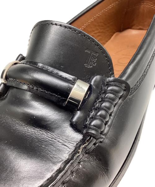 TOD'S（トッズ）TOD'S (トッズ) ビットローファー ブラック サイズ:35 1/2の古着・服飾アイテム