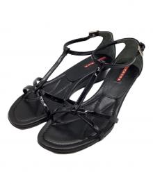 PRADA SPORTS（プラダスポーツ）の古着「アンクルストラップサンダル」｜ブラック
