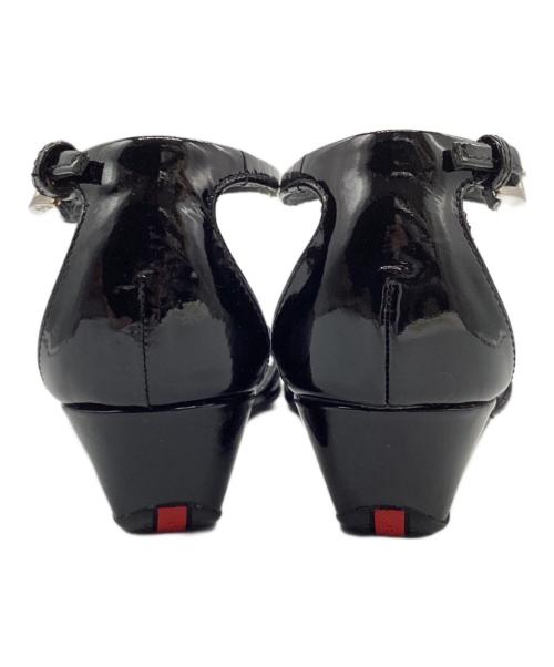 PRADA SPORTS（プラダスポーツ）PRADA SPORTS (プラダスポーツ) アンクルストラップサンダル ブラック サイズ:36の古着・服飾アイテム