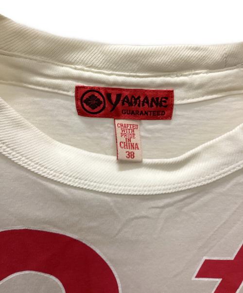 YAMANE（ヤマネ）YAMANE (ヤマネ) YAMANE Tシャツ アイボリー サイズ:38の古着・服飾アイテム