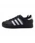 adidas (アディダス) スニーカー ブラック サイズ:27cm：7000円