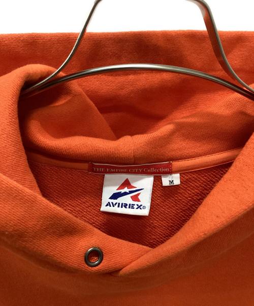 AVIREX（アヴィレックス）AVIREX (アヴィレックス) AVIREX プルオーバーパーカー オレンジ サイズ:Mの古着・服飾アイテム