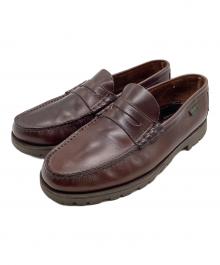 PARABOOT（パラブーツ）の古着「CORAUX コインローファー」｜ブラウン