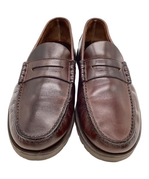 PARABOOT（パラブーツ）PARABOOT (パラブーツ) CORAUX コインローファー ブラウン サイズ:6 1/2の古着・服飾アイテム