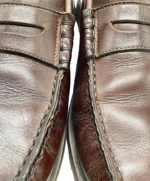 PARABOOT（パラブーツ）PARABOOT (パラブーツ) CORAUX コインローファー ブラウン サイズ:6 1/2の古着・服飾アイテム