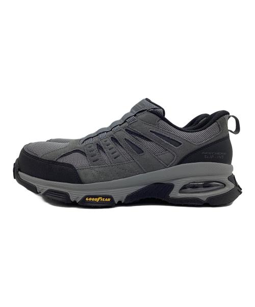 SKECHERS（スケッチャーズ）SKECHERS (スケッチャーズ) スリップインズ ワーク：スケッチエア エンボイ ST - デリゲーター グレー サイズ:28cmの古着・服飾アイテム