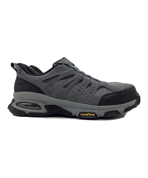 SKECHERS（スケッチャーズ）SKECHERS (スケッチャーズ) スリップインズ ワーク：スケッチエア エンボイ ST - デリゲーター グレー サイズ:28cmの古着・服飾アイテム