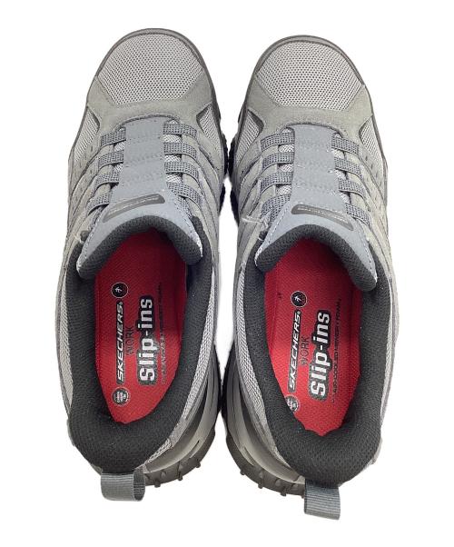 SKECHERS（スケッチャーズ）SKECHERS (スケッチャーズ) スリップインズ ワーク：スケッチエア エンボイ ST - デリゲーター グレー サイズ:28cmの古着・服飾アイテム