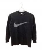 NIKEナイキ）の古着「NIKE 長袖カットソー」｜ブラック