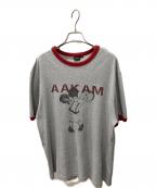AAKAMアーカム）の古着「Tシャツ」｜グレー
