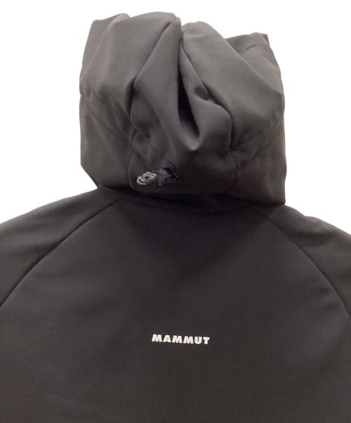 MAMMUT（マムート）MAMMUT (マムート) ウィンターフィールド ソフトシェル フーデッド ジャケット ブラック サイズ:XLの古着・服飾アイテム