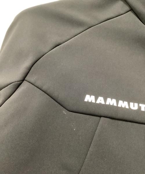 MAMMUT（マムート）MAMMUT (マムート) ウィンターフィールド ソフトシェル フーデッド ジャケット ブラック サイズ:XLの古着・服飾アイテム